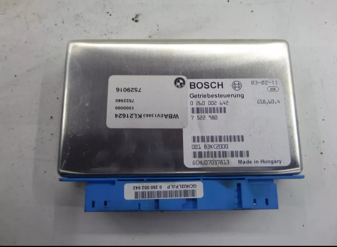 Módulo de câmbio TCM BMW - ECU da transmissão automática