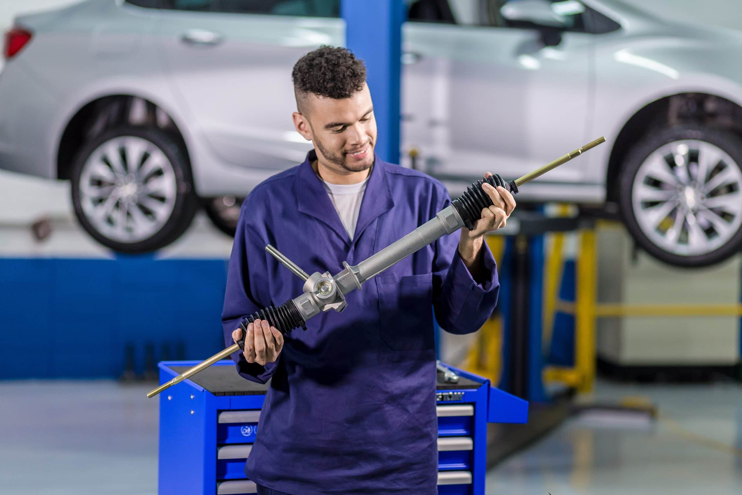 Caixa de direção elétrica importada