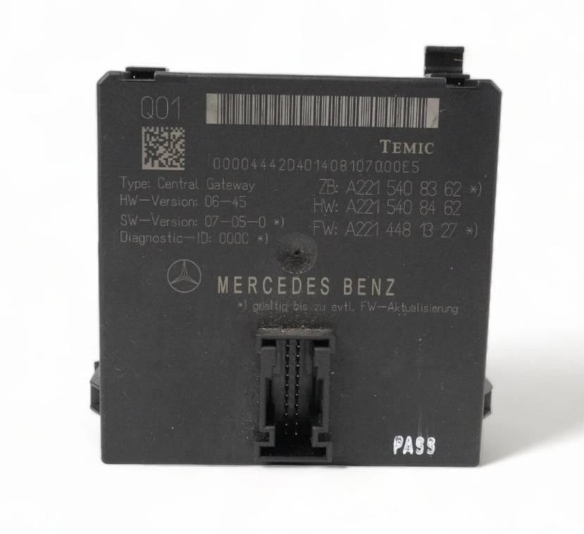 Módulo Gateway Mercedes-Benz central de comunicação eletrônica