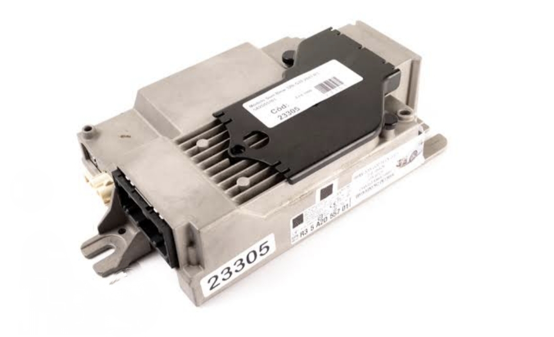 Módulo de áudio Mini Cooper em outro ângulo