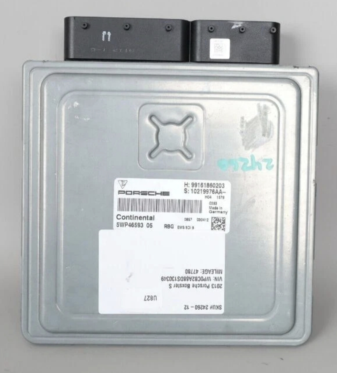 Central eletrônica de injeção Porsche Continental