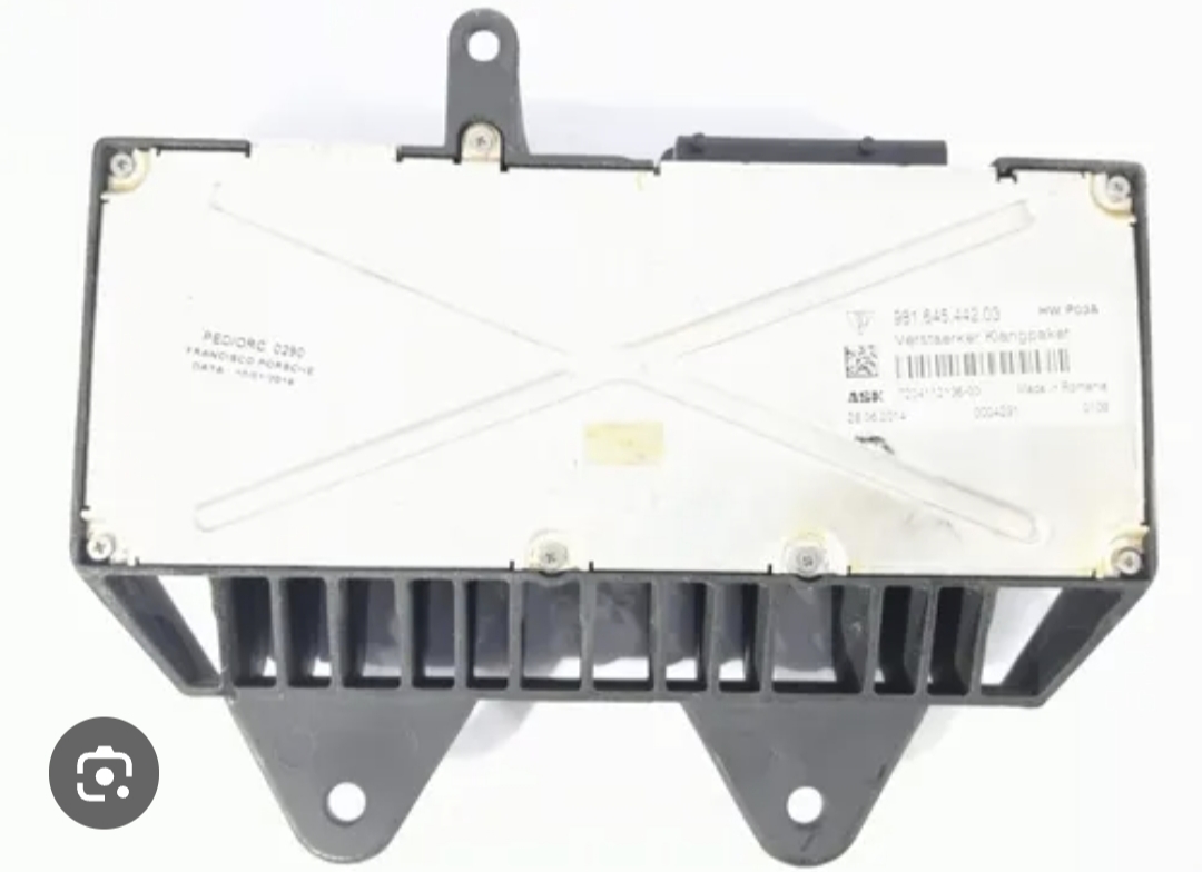 Amplificador de som Porsche 911